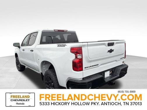 Summit White 2026 Chevrolet Silverado 1500 Custom Trail Boss