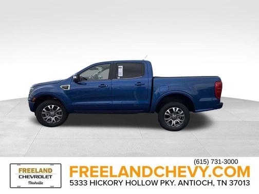 Lightning Blue Metallic 2020 Ford Ranger Lariat
