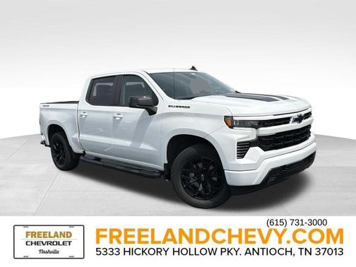 Summit White 2023 Chevrolet Silverado 1500 RST