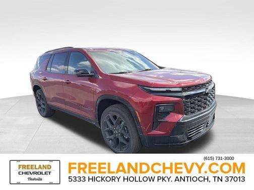Radiant Red 2026 Chevrolet Traverse RS