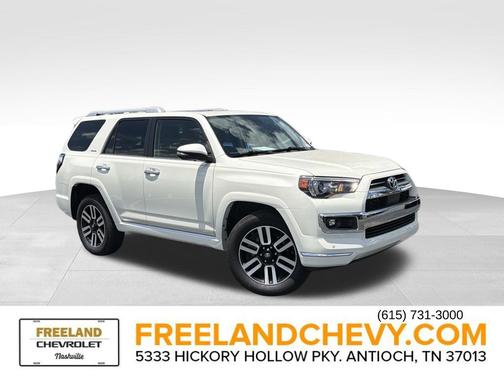 Blizzard Pearl 2021 Toyota 4Runner Limited