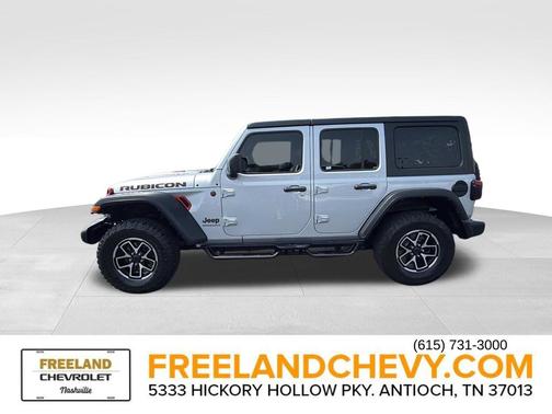 Silver Zynith Clearcoat 2024 Jeep Wrangler Rubicon