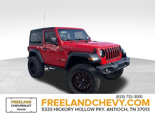 Firecracker Red Clearcoat 2019 Jeep Wrangler Sport