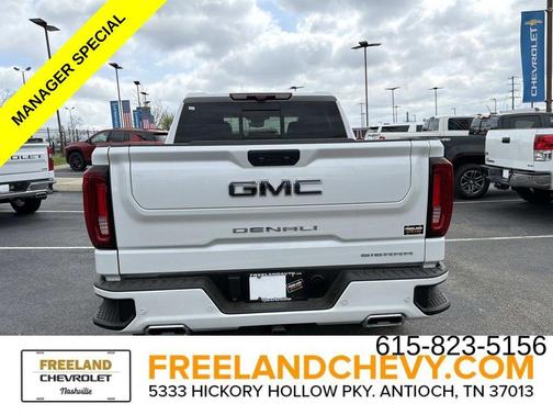 White Frost Tri-Coat 2023 GMC Sierra 1500 Denali Ultimate