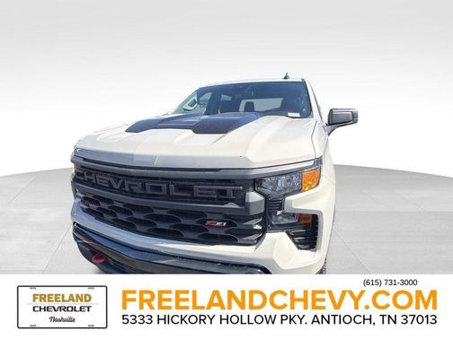 White Sand 2026 Chevrolet Silverado 1500 Custom Trail Boss
