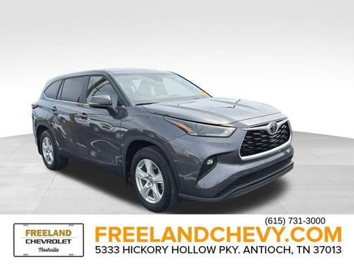 Magnetic Gray Metallic 2024 Toyota Highlander LE