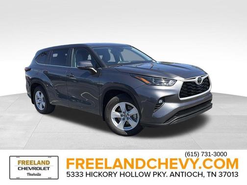Magnetic Gray Metallic 2024 Toyota Highlander LE