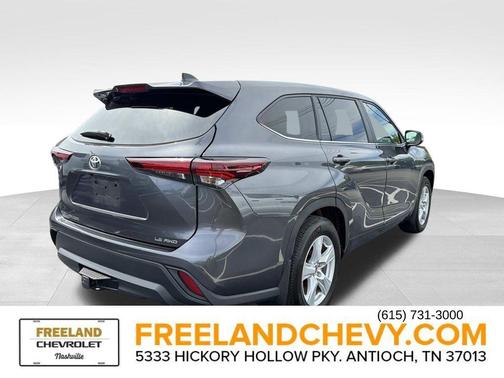Magnetic Gray Metallic 2024 Toyota Highlander LE
