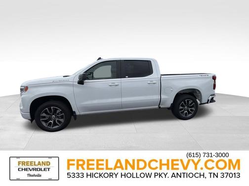 Summit White 2023 Chevrolet Silverado 1500 RST