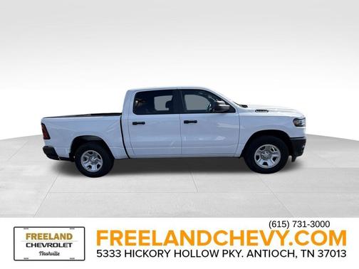 Bright White Clearcoat 2025 RAM 1500 Tradesman