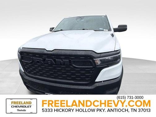 Bright White Clearcoat 2025 RAM 1500 Tradesman