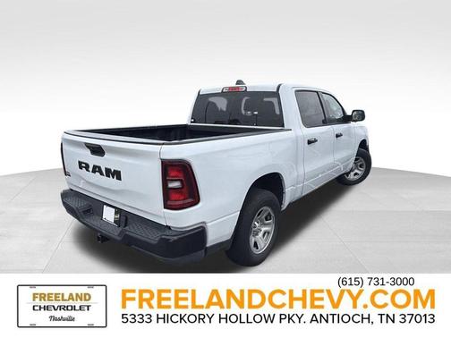Bright White Clearcoat 2025 RAM 1500 Tradesman