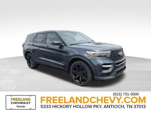 Blue Metallic 2022 Ford Explorer ST
