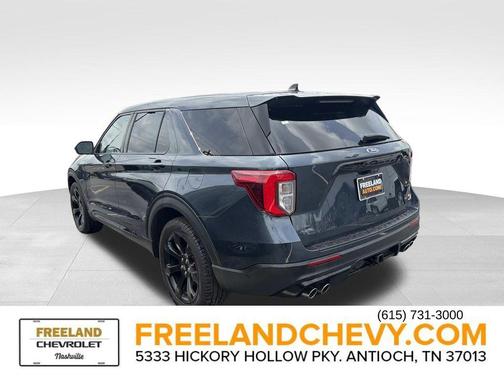 Blue Metallic 2022 Ford Explorer ST