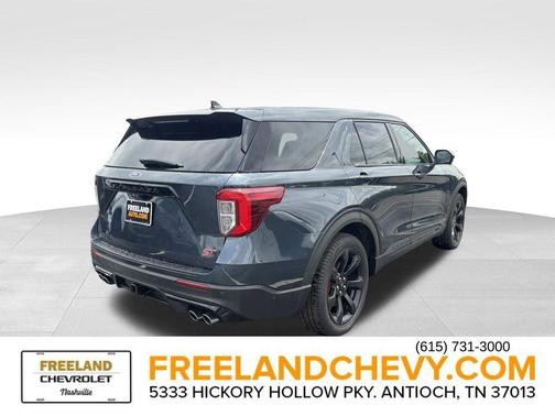 Blue Metallic 2022 Ford Explorer ST