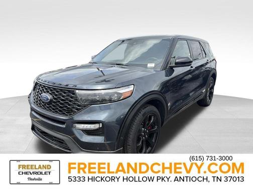 Blue Metallic 2022 Ford Explorer ST
