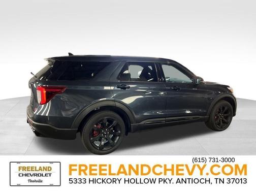 Blue Metallic 2022 Ford Explorer ST