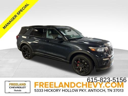 Blue Metallic 2022 Ford Explorer ST