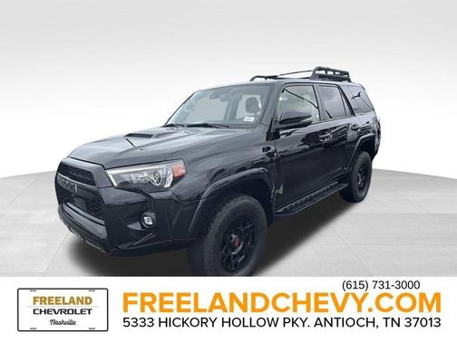 Midnight Black Metallic 2023 Toyota 4Runner TRD Pro
