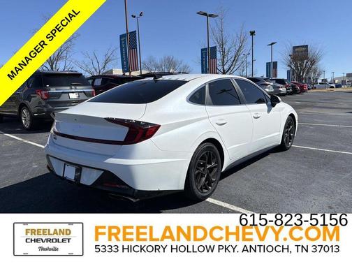 Quartz White 2020 Hyundai SONATA SEL