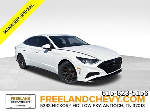 Quartz White 2020 Hyundai SONATA SEL
