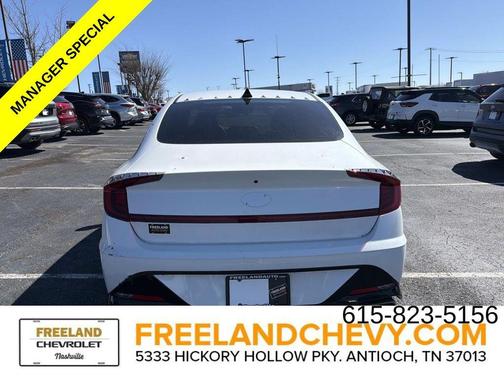 Quartz White 2020 Hyundai SONATA SEL