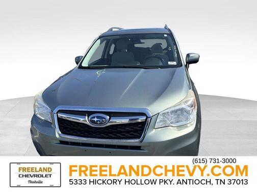 Jasmine Green Metallic 2015 Subaru Forester 2.5i Premium