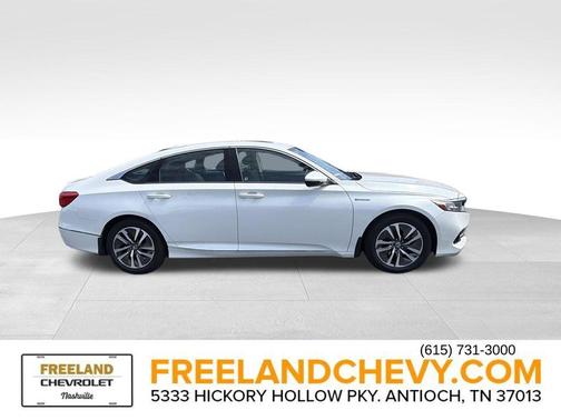 White 2022 Honda Accord Hybrid EX-L
