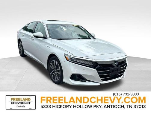 White 2022 Honda Accord Hybrid EX-L