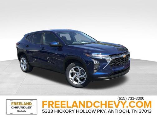 Blue Glow Metallic 2024 Chevrolet Trax LS