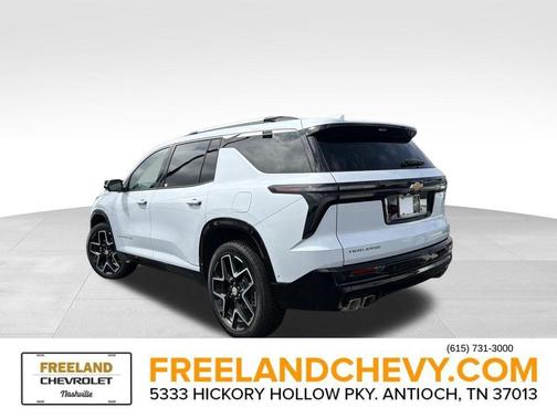 Polar White 2026 Chevrolet Traverse High Country
