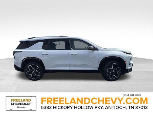 Polar White 2026 Chevrolet Traverse High Country