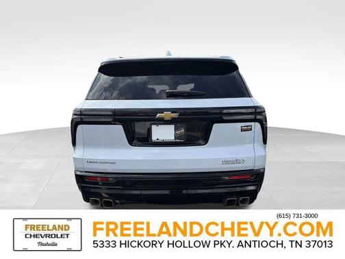 Polar White 2026 Chevrolet Traverse High Country