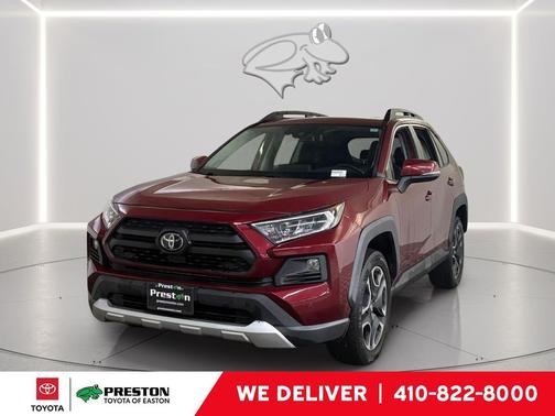 Ruby Flare Pearl 2019 Toyota RAV4 Adventure