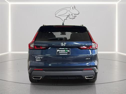 Canyon River Blue Metallic 2025 Honda CR-V Hybrid Sport Touring AWD