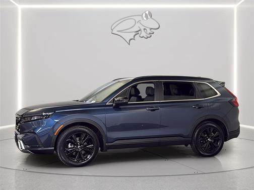 Canyon River Blue Metallic 2025 Honda CR-V Hybrid Sport Touring AWD
