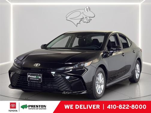 Midnight Black Metallic 2026 Toyota Camry LE