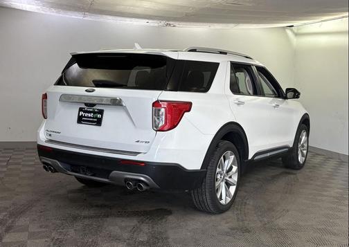 STAR WHITE MET TRI-COAT 2023 Ford Explorer Platinum