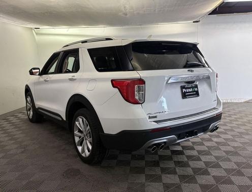 STAR WHITE MET TRI-COAT 2023 Ford Explorer Platinum