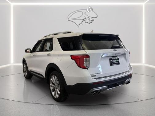 STAR WHITE MET TRI-COAT 2023 Ford Explorer Platinum