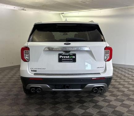 STAR WHITE MET TRI-COAT 2023 Ford Explorer Platinum