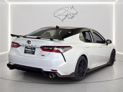 Wind Chill Pearl/Midnight Black Metallic 2023 Toyota Camry TRD