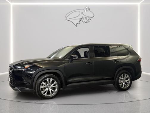 Midnight Black Metallic 2025 Toyota Grand Highlander XLE
