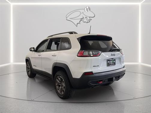 Bright White Clearcoat 2021 Jeep Cherokee Trailhawk