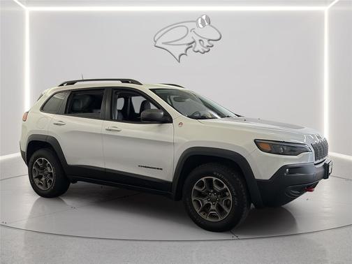 Bright White Clearcoat 2021 Jeep Cherokee Trailhawk