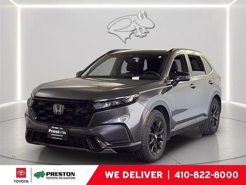 Meteorite Gray Metallic 2023 Honda CR-V Hybrid Sport FWD
