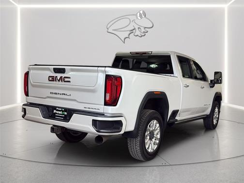 White Frost Tricoat 2021 GMC Sierra 3500 Denali