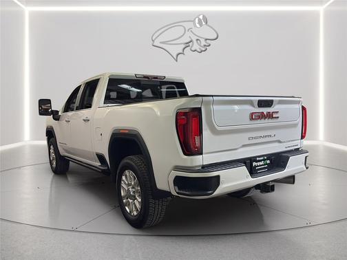 White Frost Tricoat 2021 GMC Sierra 3500 Denali
