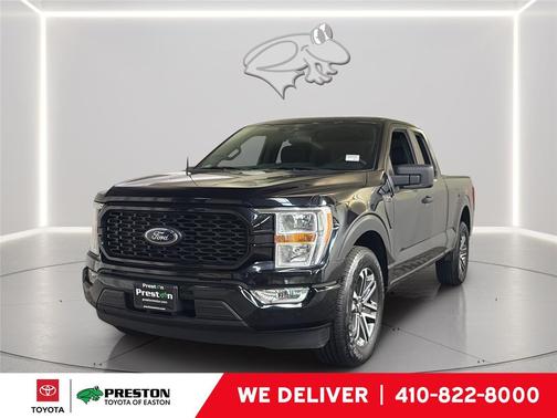 AGATE BLACK METALLIC 2022 Ford F-150 XL