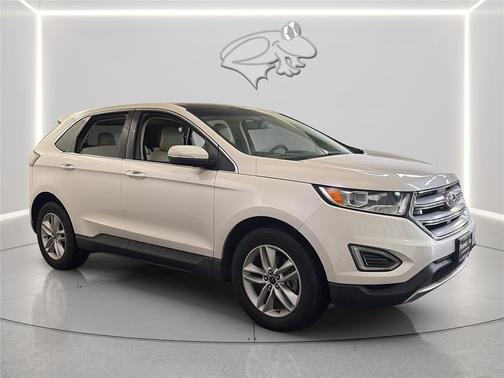 WHITE PLATINUM MET TRI-COAT 2017 Ford Edge SEL